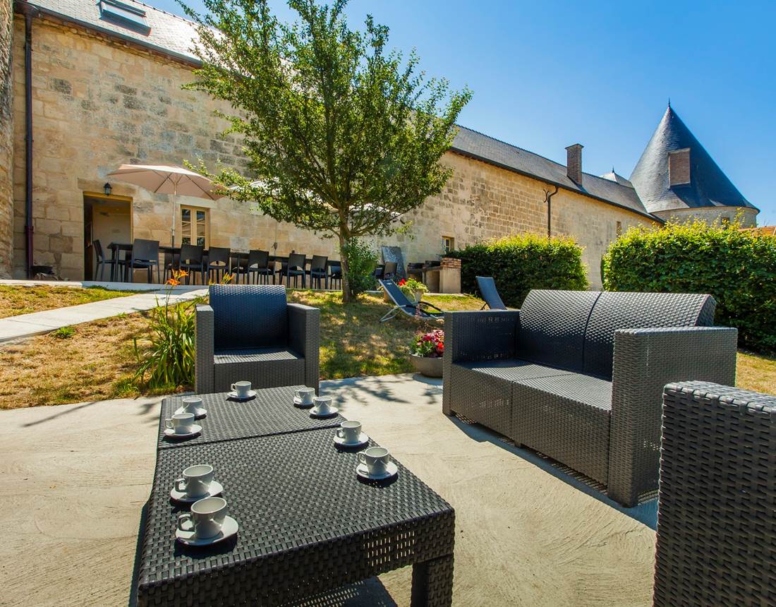 jardin terrasse Tour de guet