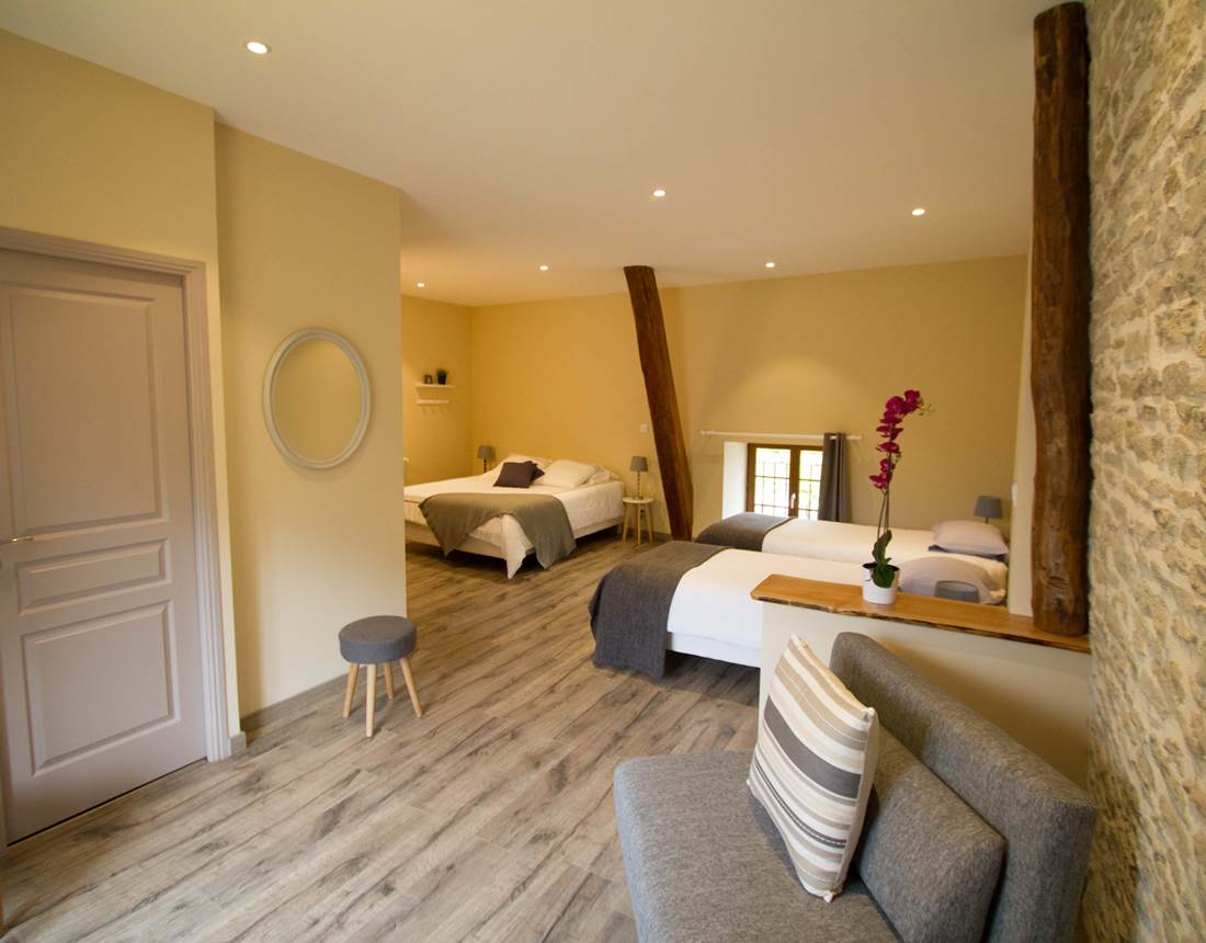 La Maison des Abeilles_chambre Vougeot