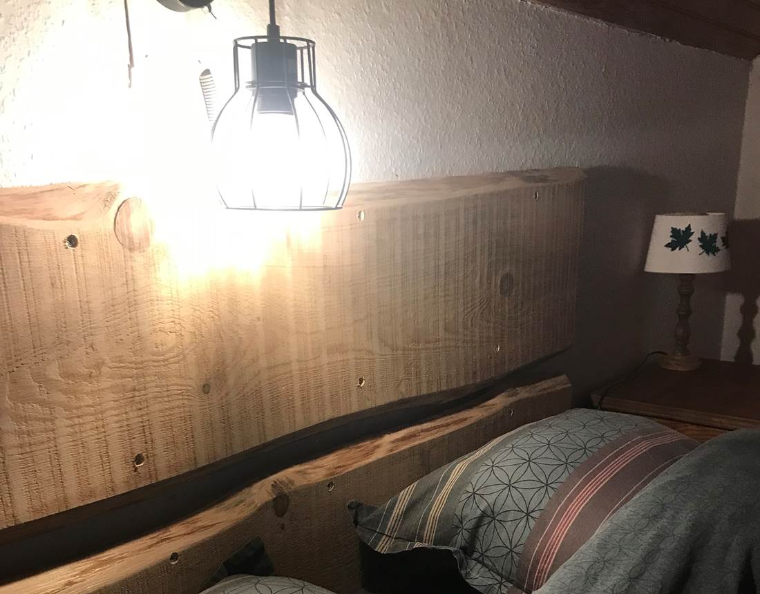 bonne nuit dans la chambre d'hotes des hêtres !