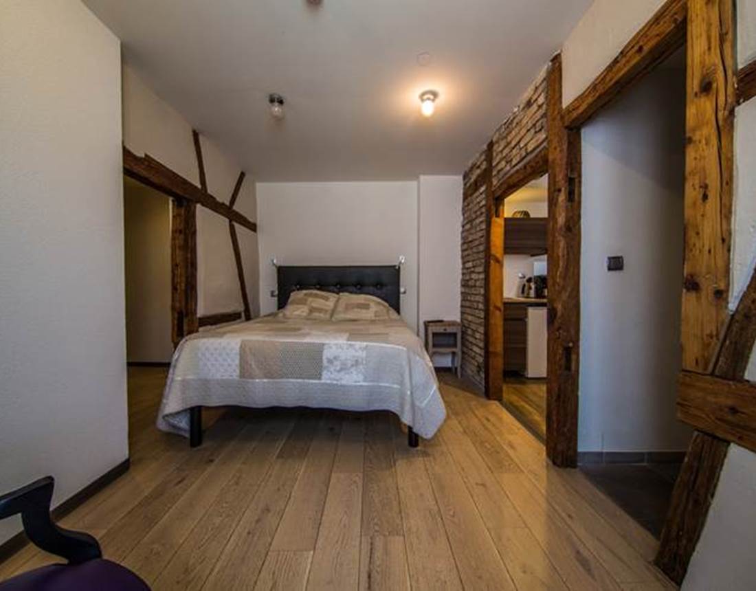 Chambre cosy avec télévision le Vauban Neuf Brisach