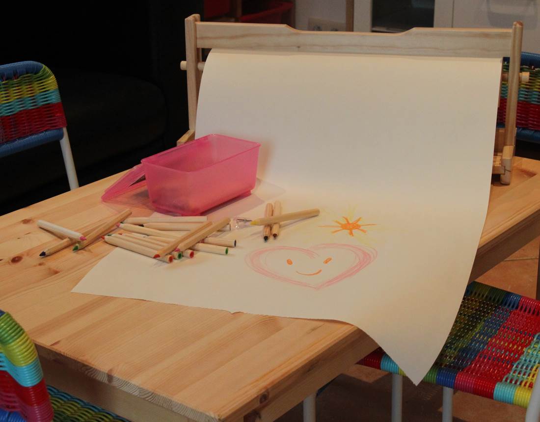 Jeu dessin gros plan