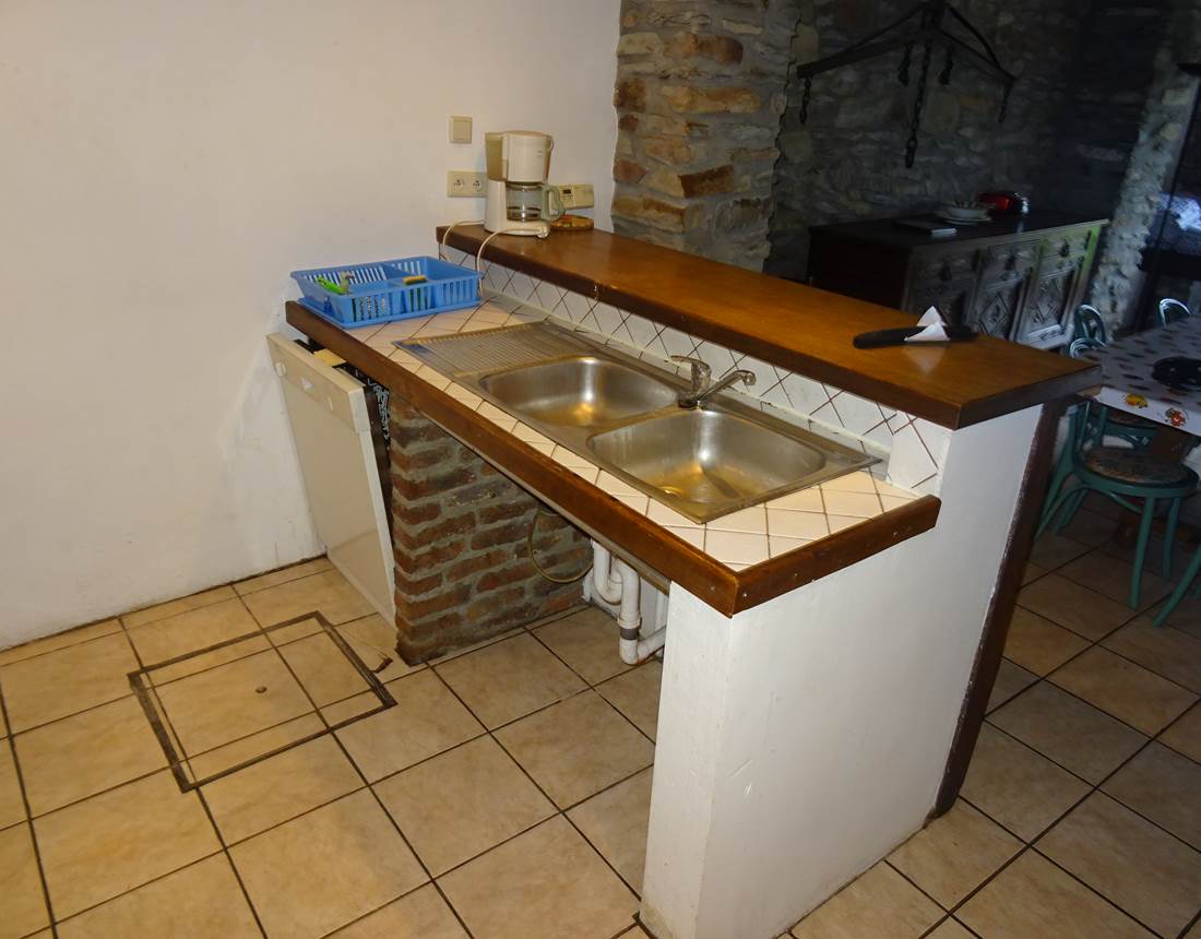 Eviers dans la cisine