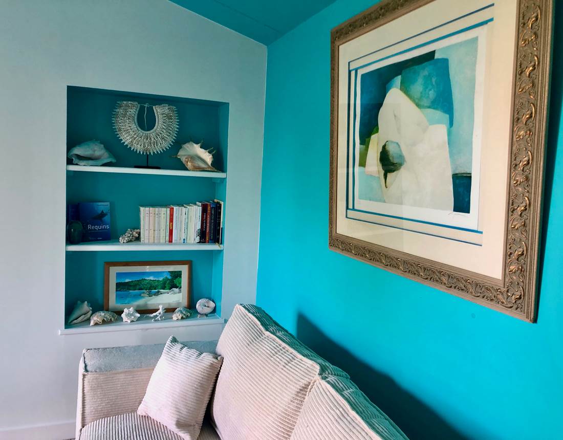 le salon maison bleue