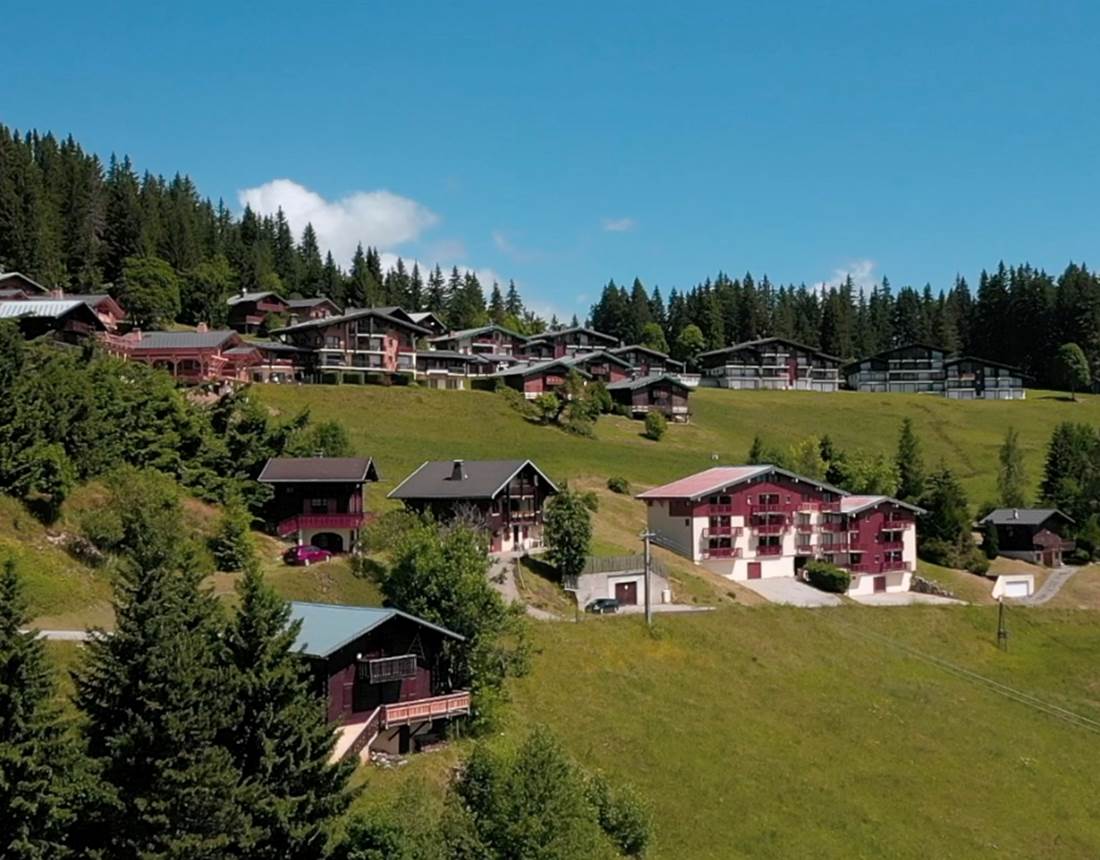 L'environnement du chalet Lachat