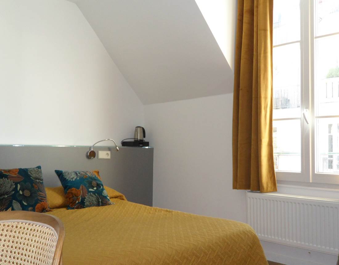 Chambre double hotel jean bart Paris 6