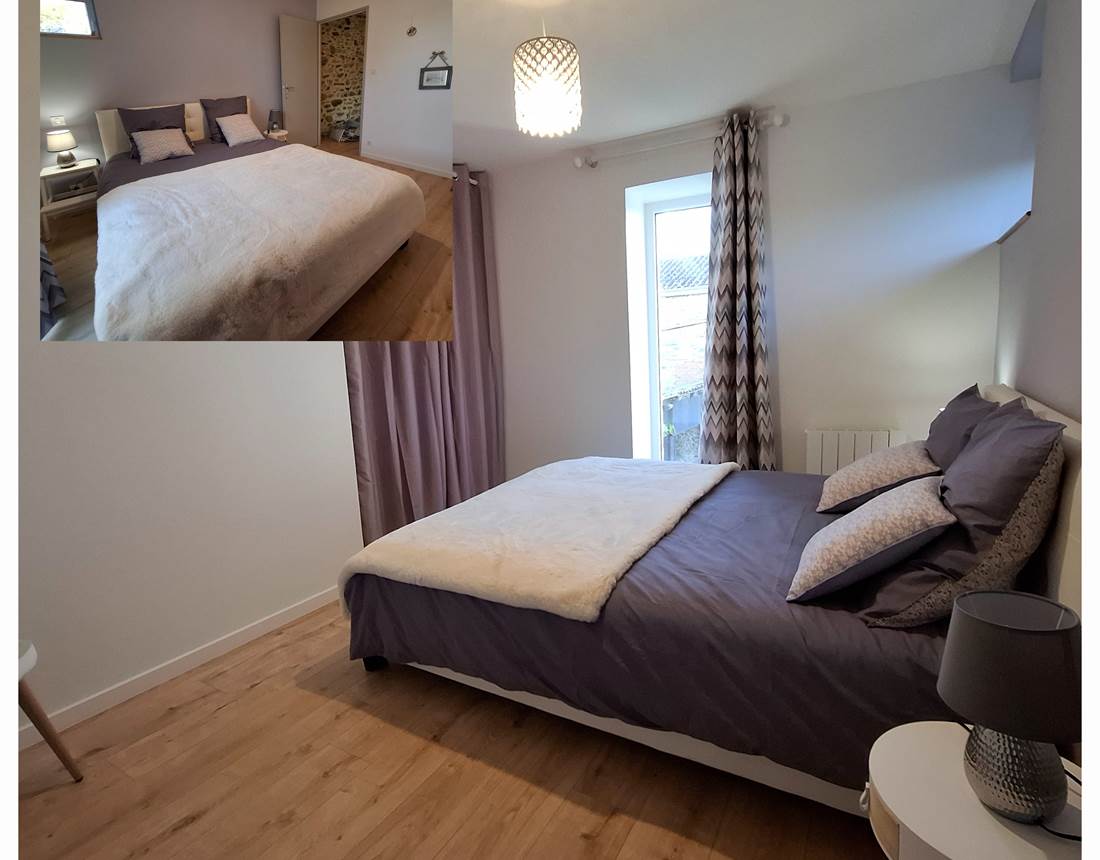 chambre double Lilas romantique clos des hirondelles limousin