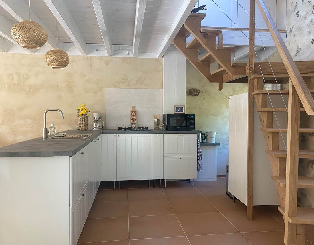 Gîte de la chevêche et sa cuisine équipée