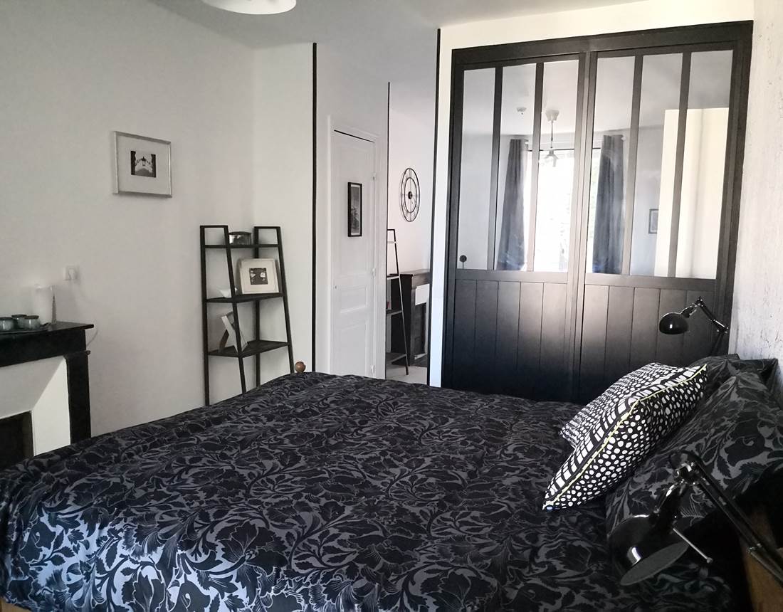 Maison Courbarien - suite "Onyx" chambre