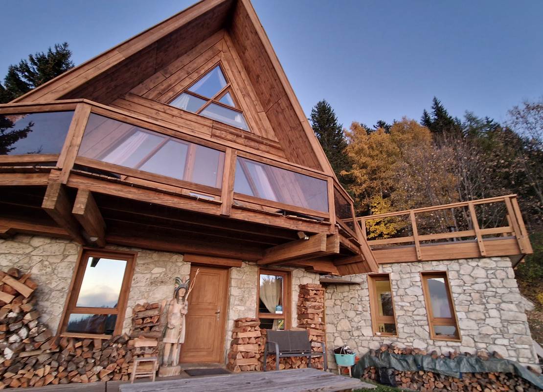 VUE GENERALE DU CHALET