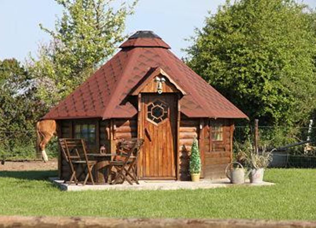 Cabane des elfes extérieur