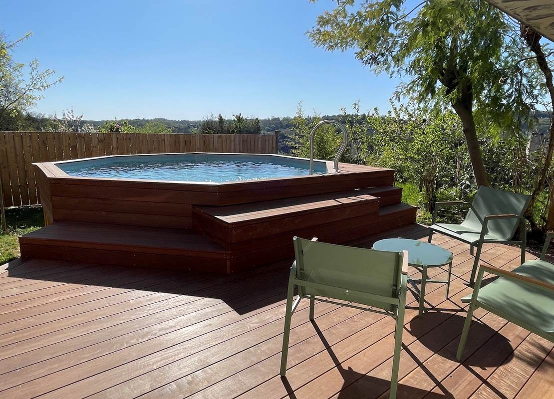 piscine privative-maison anemone-sarlat