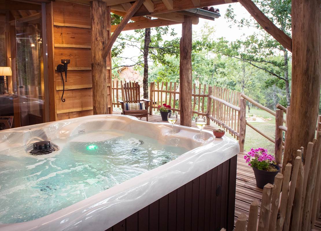 Spa Privatif 35° - Cabane MELEZE