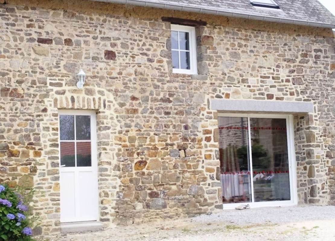 Façade du gîte