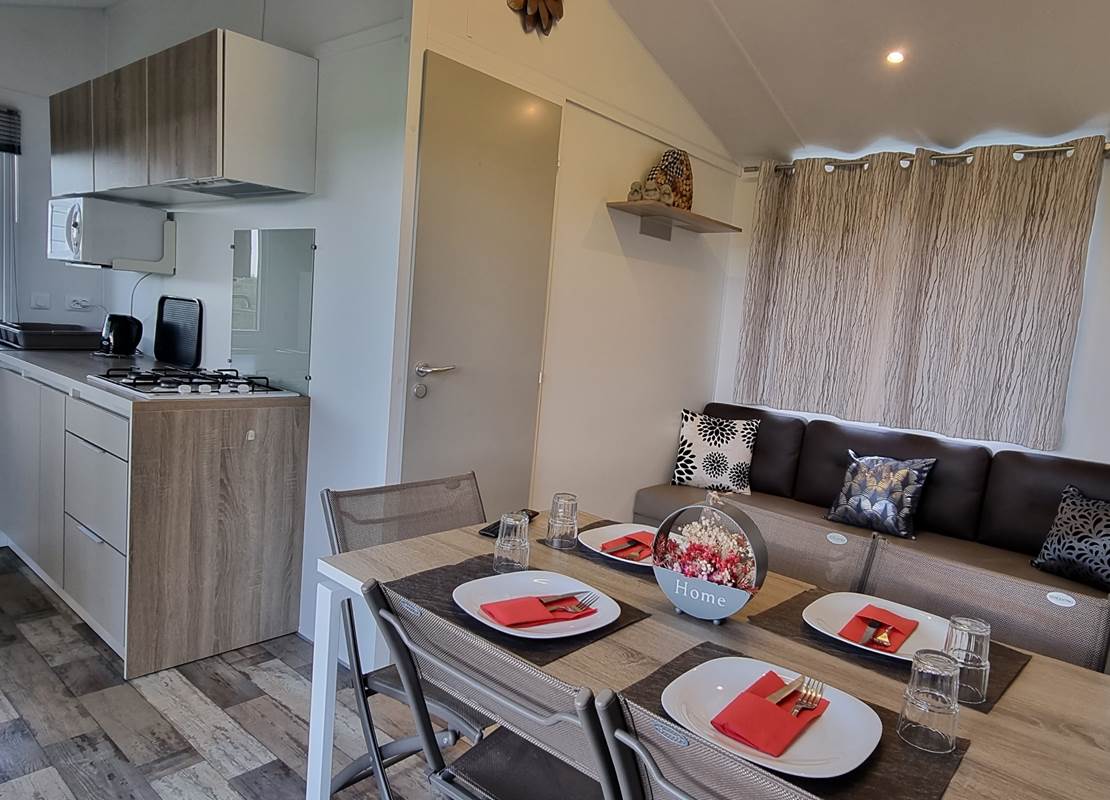 Cuisine salle à manger Mobil-Home