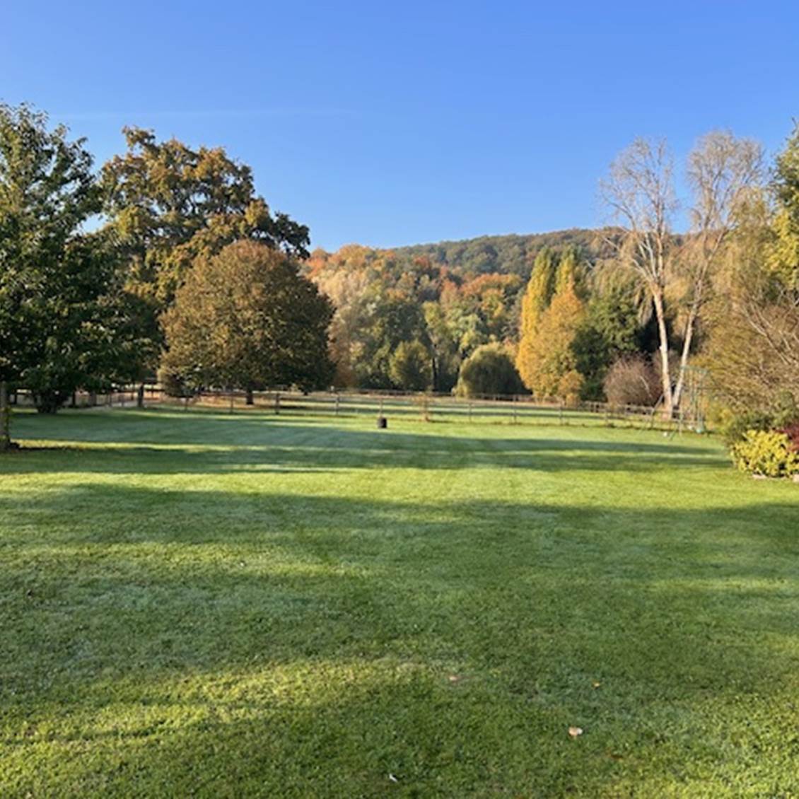 Parc arboré de 1,8 hectares  au bord de l'Eure