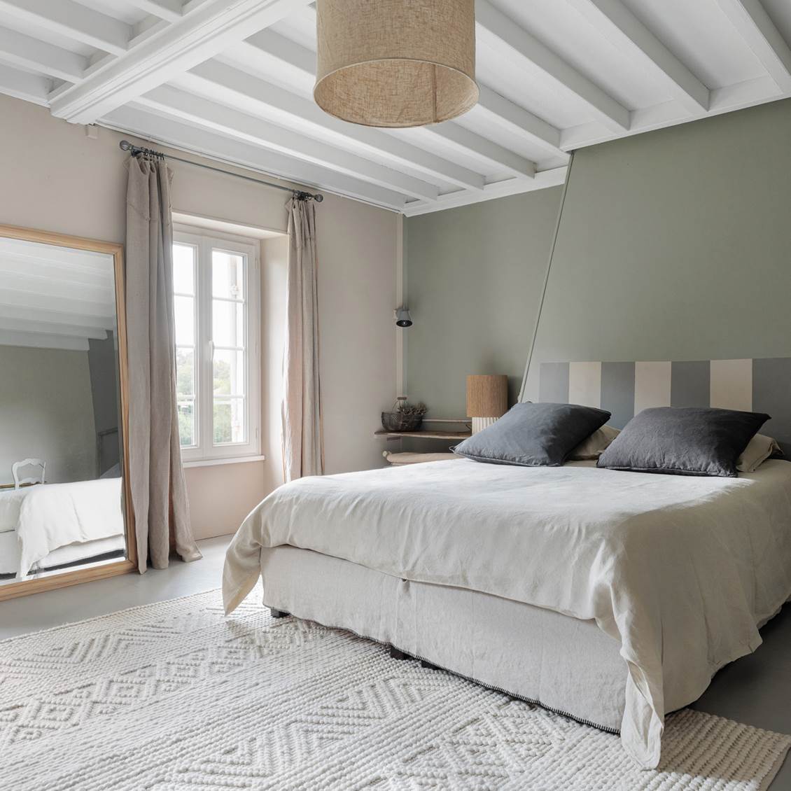 chambre spacieuse et lumineuse orientation sud