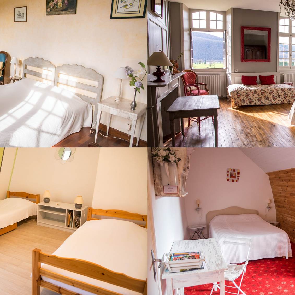 4 chambres accueil tribu