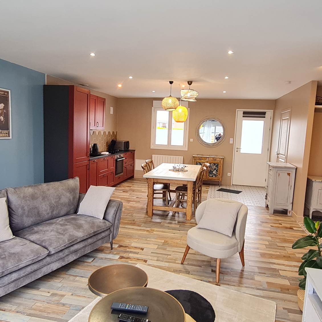 Salon Cuisine - Maison Ô de Vents