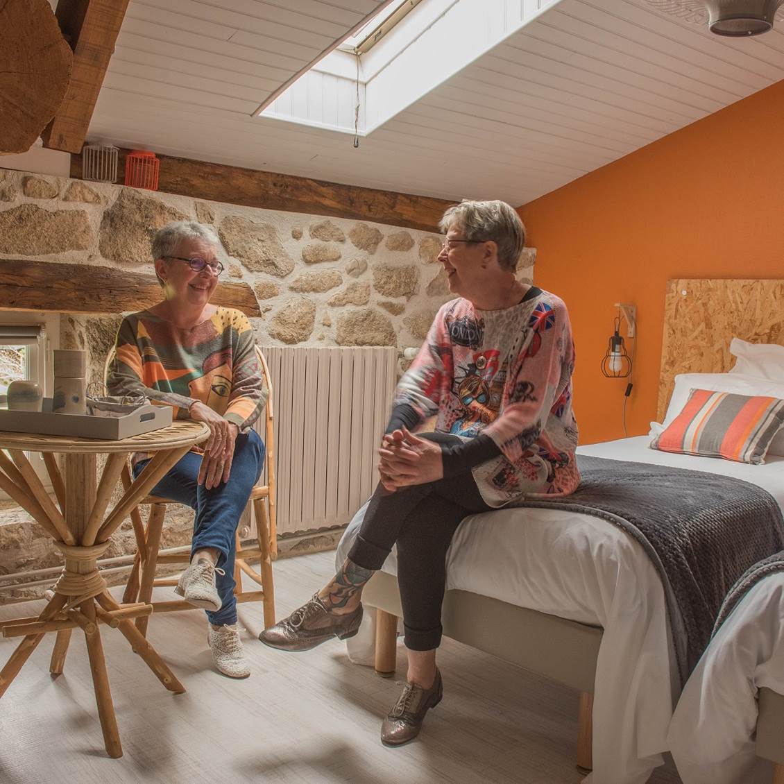 Chambre Feuillardier - 2 personnes - La Vieille Maison de Pensol