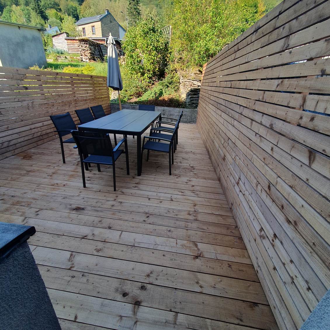 La terrasse au calme