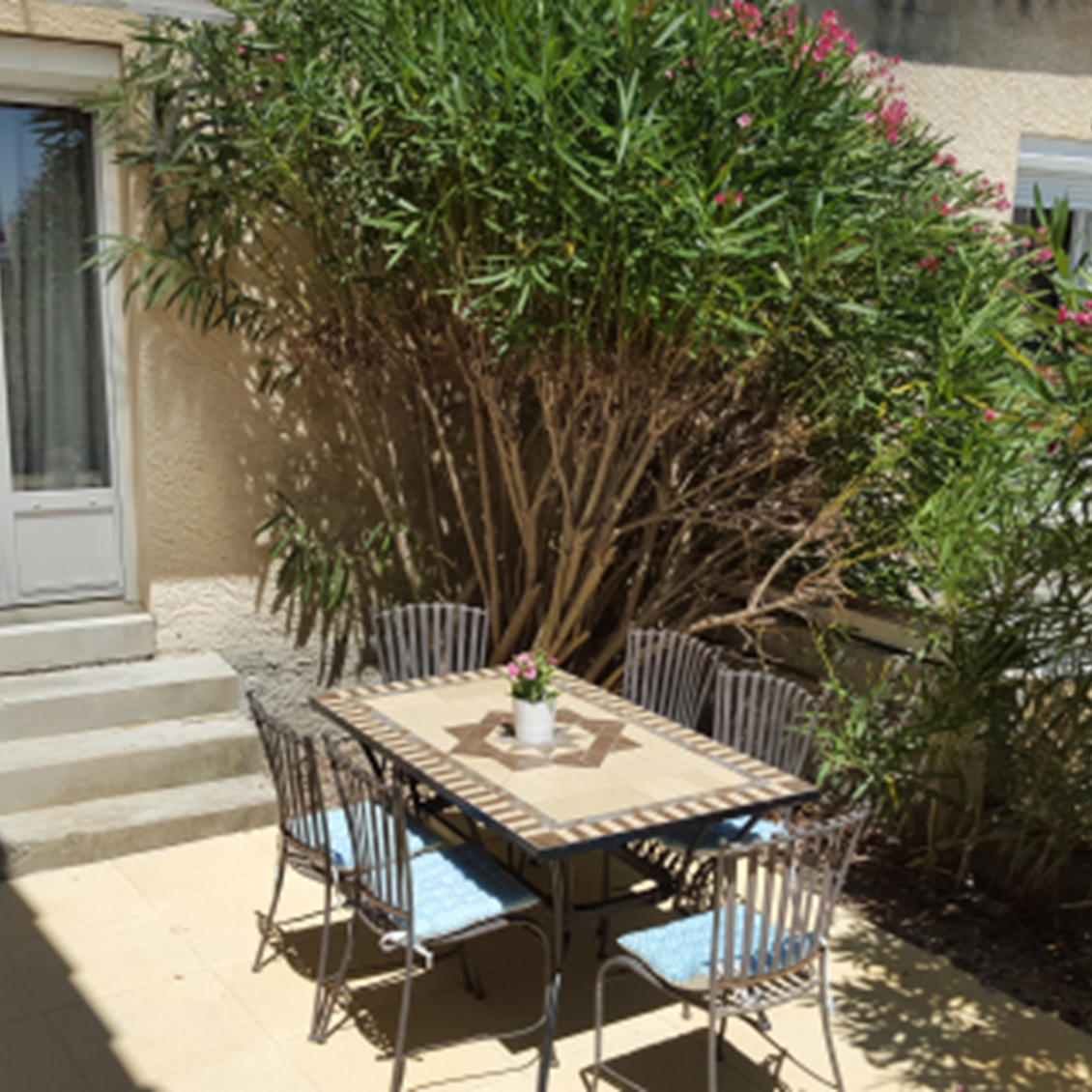 Entrée et terrasse le Luech  - MVG