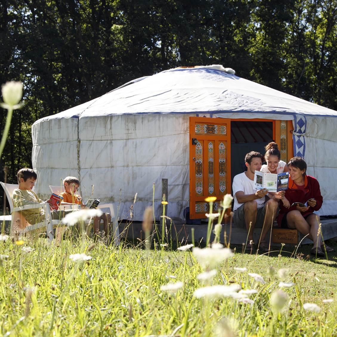 Des vacances en famille et en pleine nature