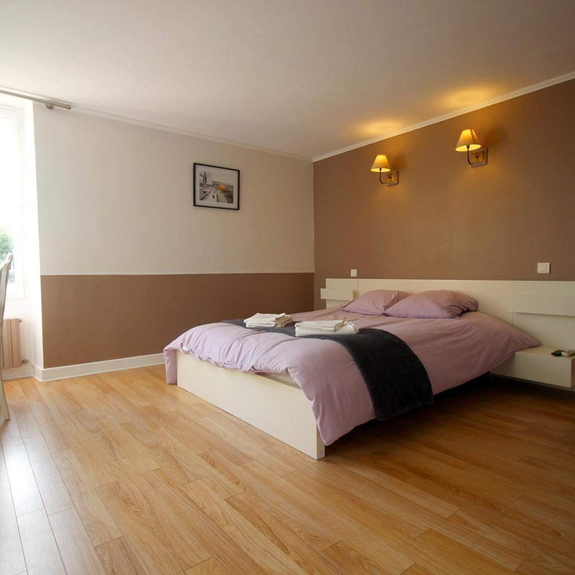 Chambre double vue cour