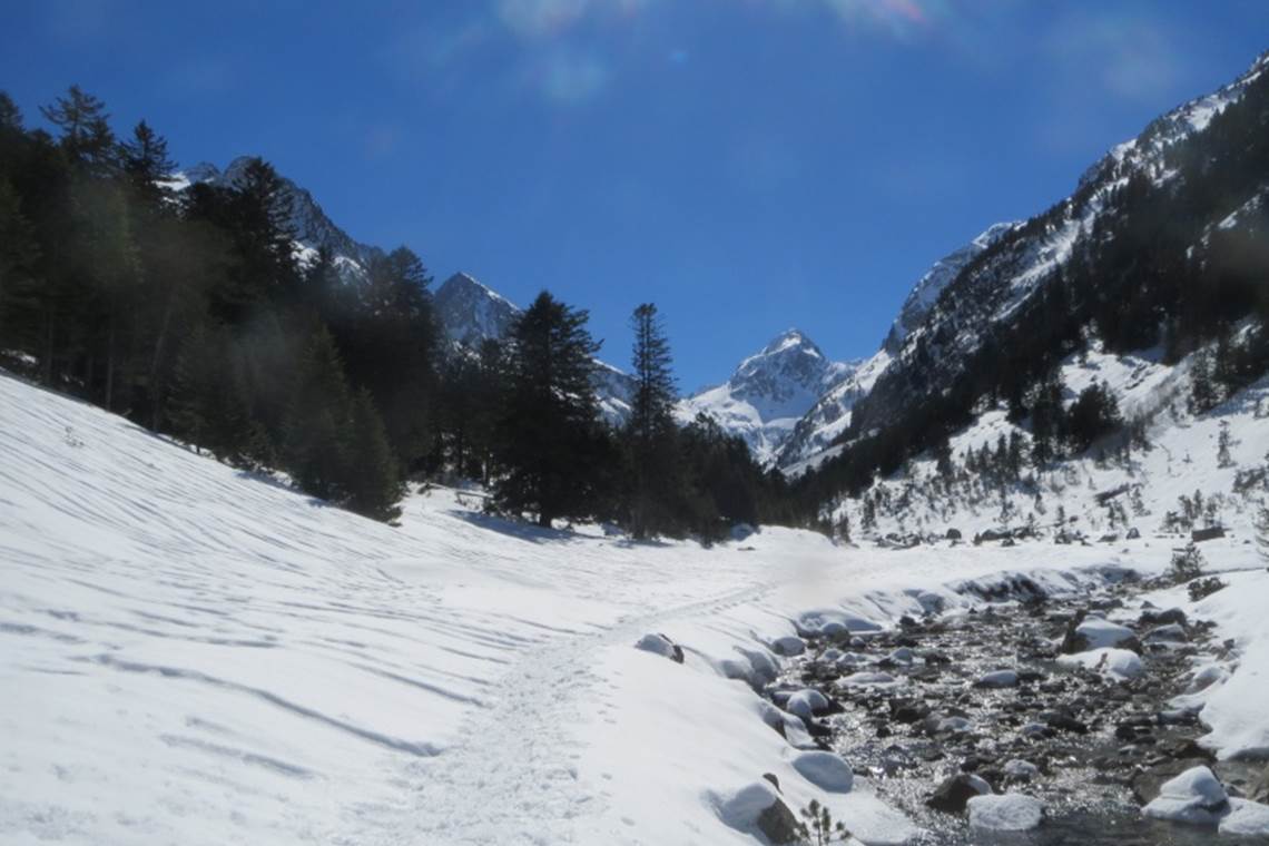 Randonnée hivernale à la Fruitière