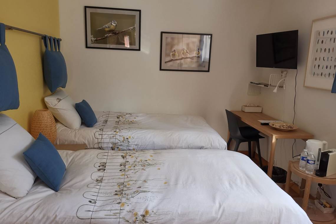 La chambre des Mésanges en twin