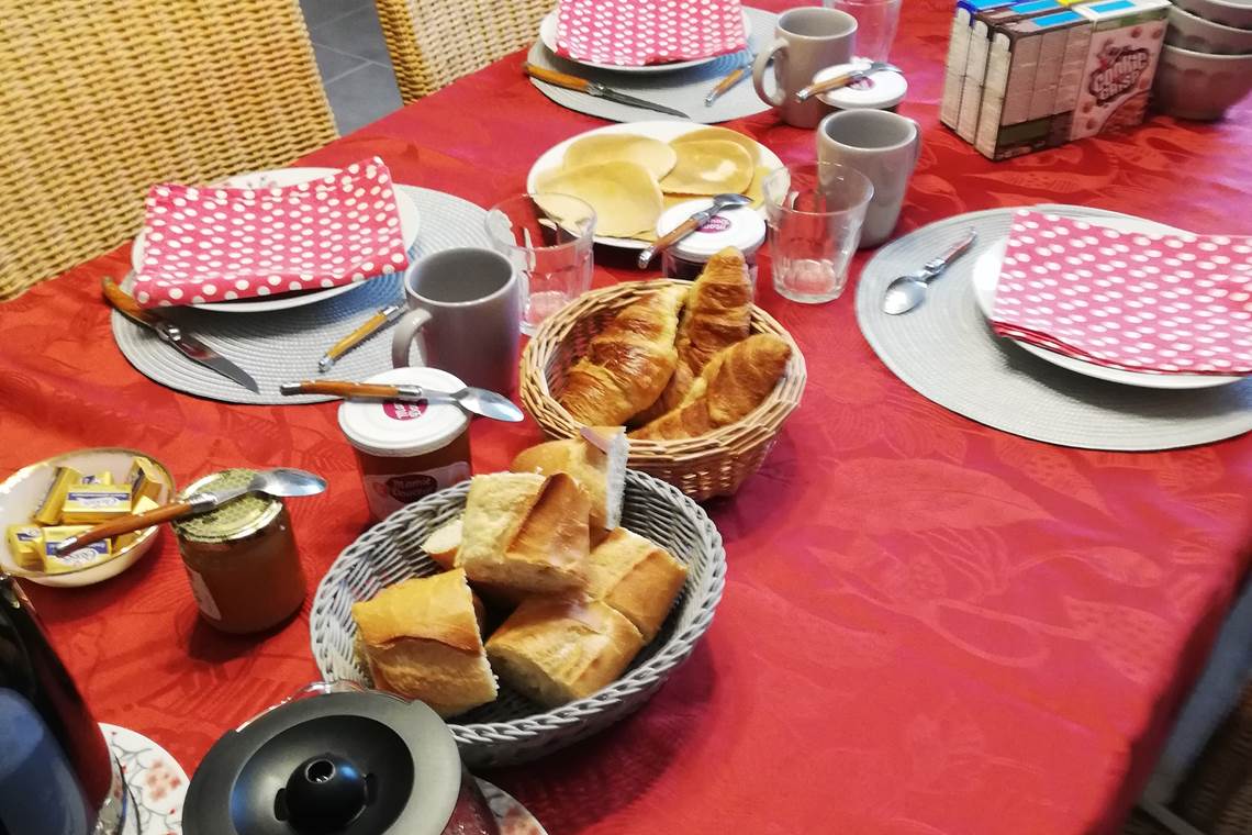 petit déjeuner maison