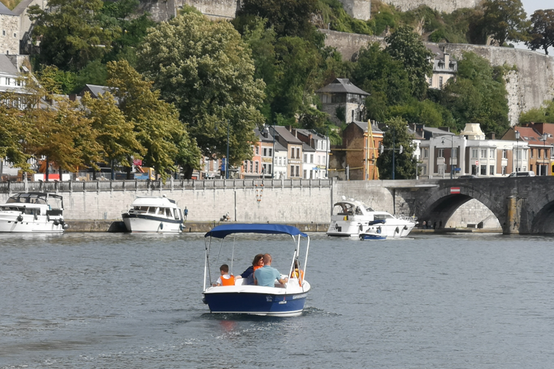 Bateau sans permis - Les Capitaineries de Namur