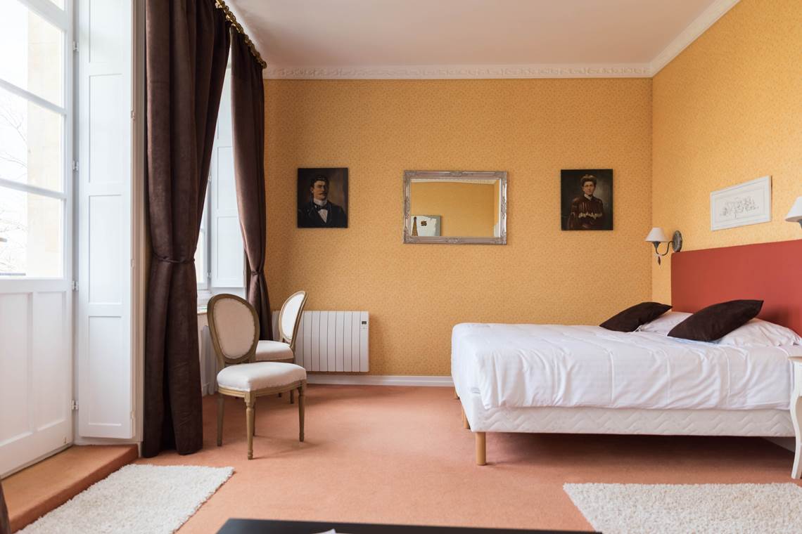 Chambre double Jonquille château