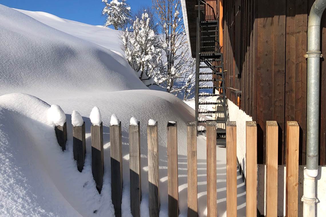 Appartement Marmotte (accès par l'arrière du chalet)