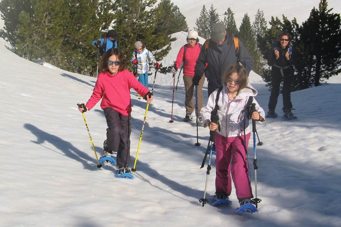 En route vers le lac de Baciver