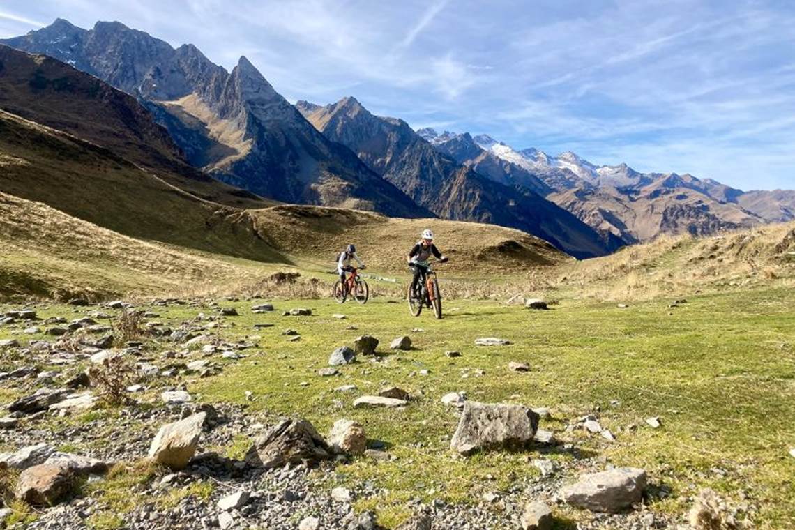 Traversée des altiplanos du val d'Aran