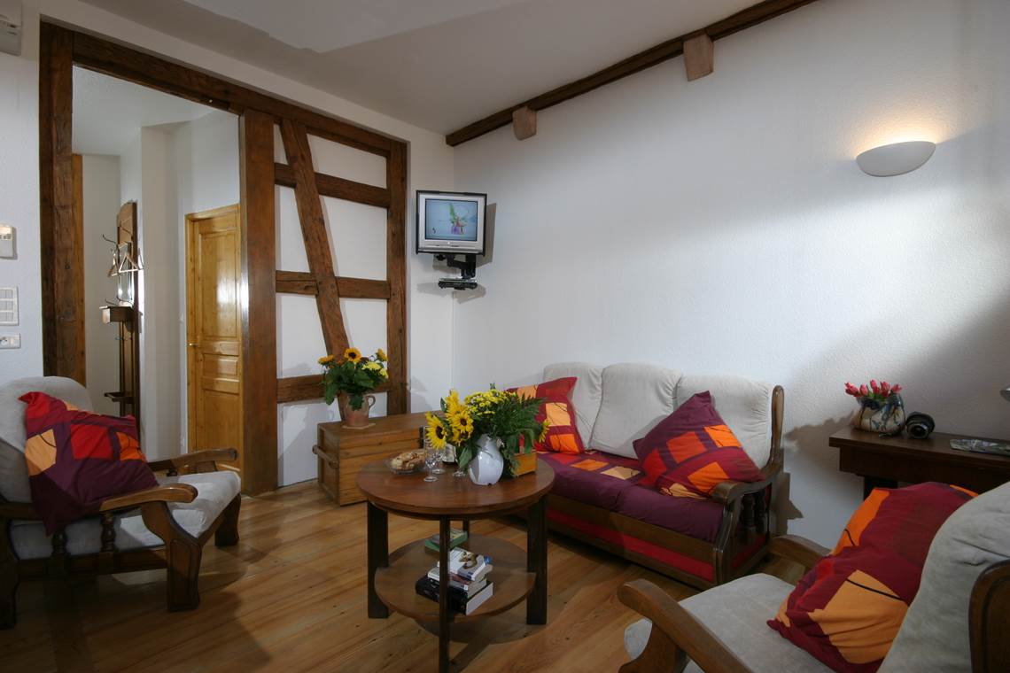 Vue sur l'espace Séjour