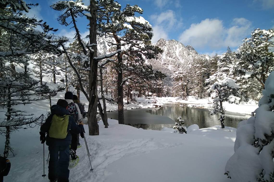 En chemin du lac de Gaube