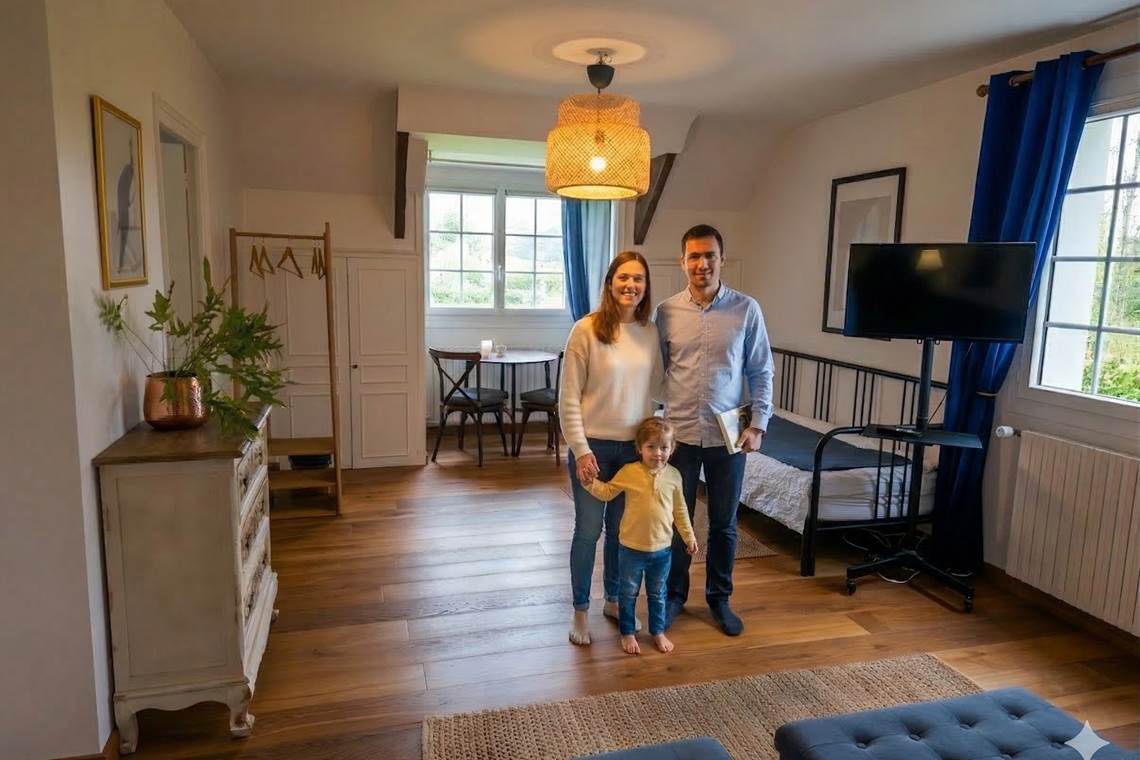 Chambre-familiale-bed-and-breakfast-saultchevreuil