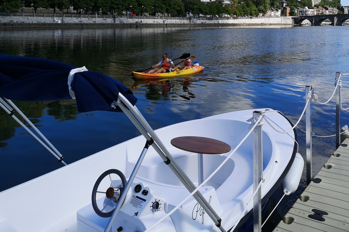 Bateau sans permis - Les Capitaineries de Namur