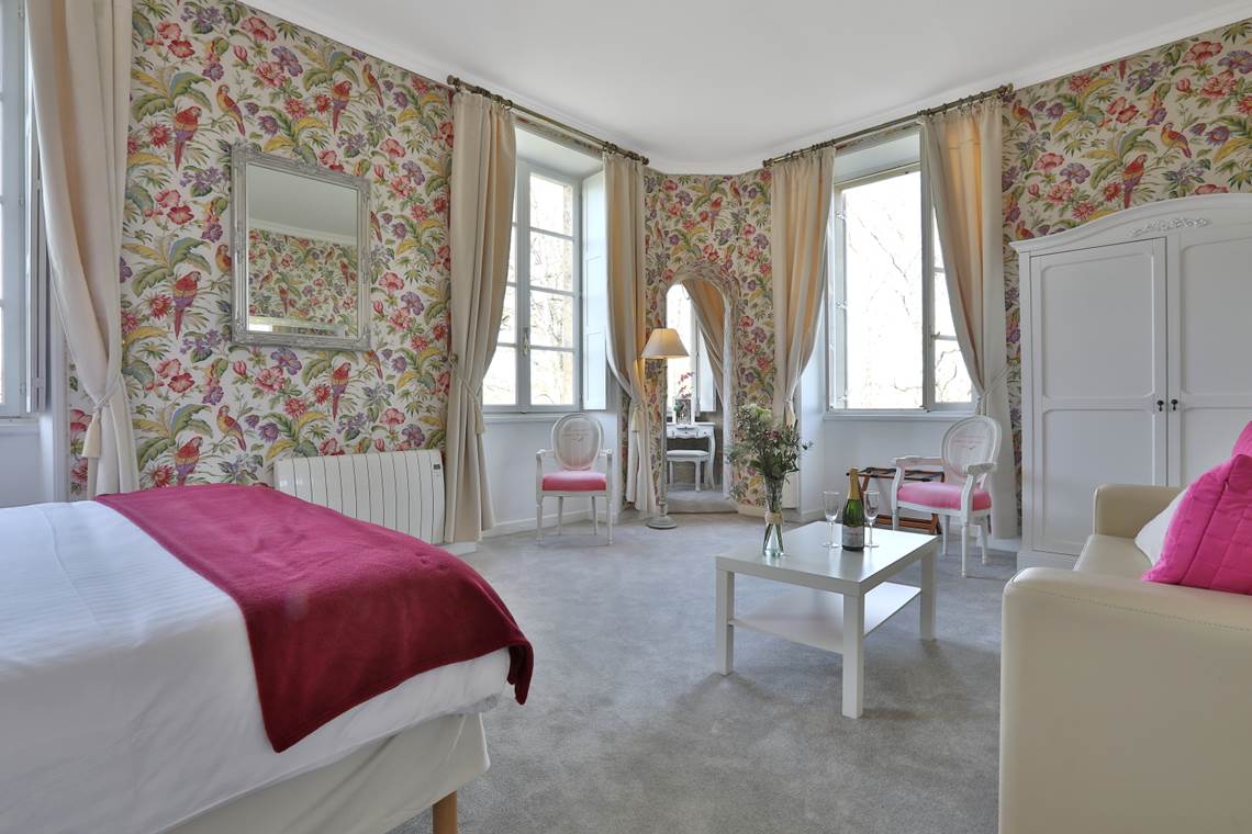 Chambre Perroquets 6 avec canapé-lit 2 à 4 couchages