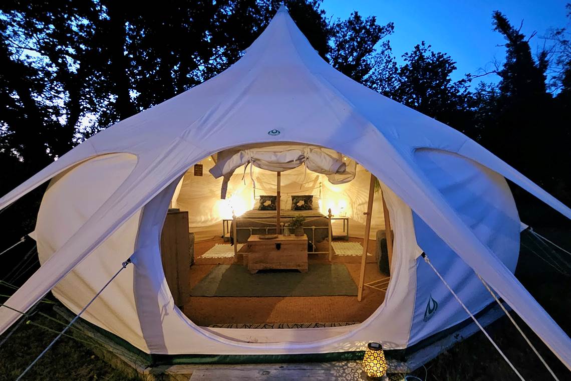 Le Ranch Camping - Lotus Tipi