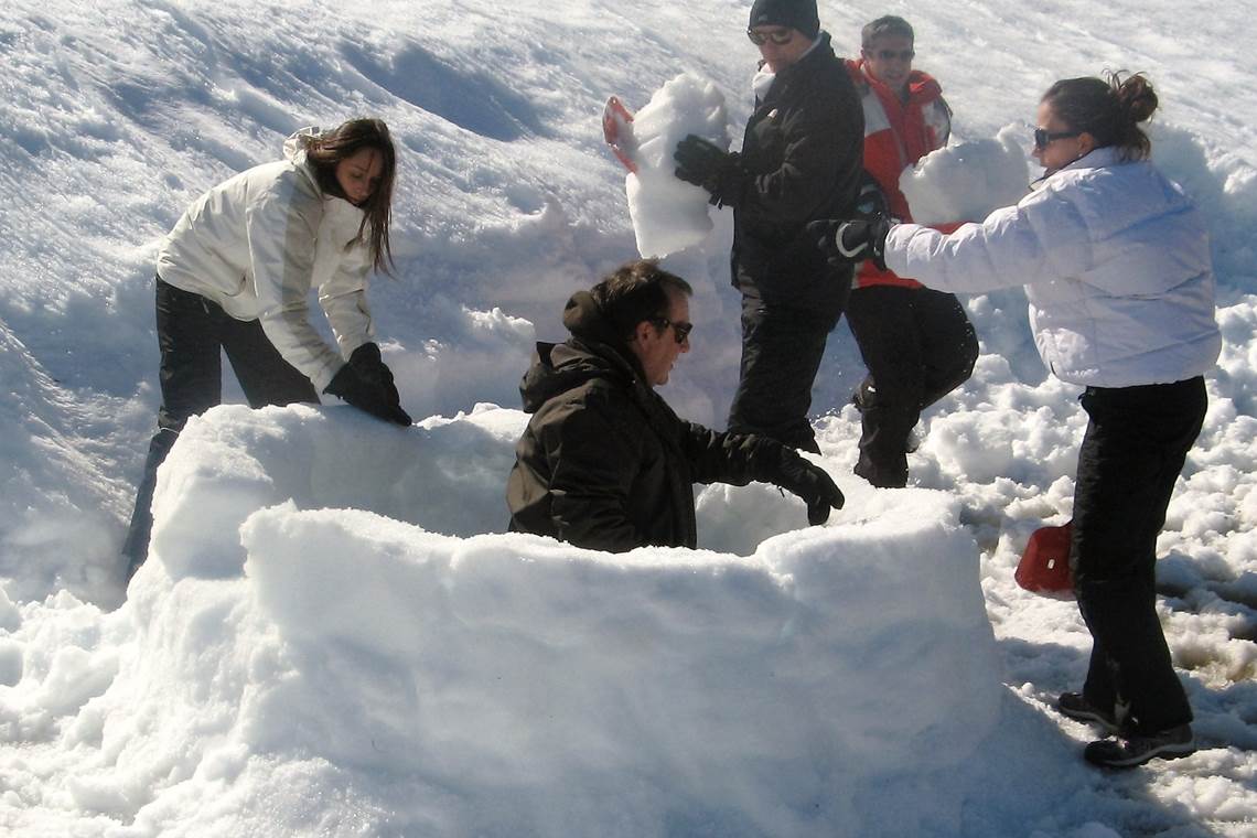 Une équipe à l 'ouvrage