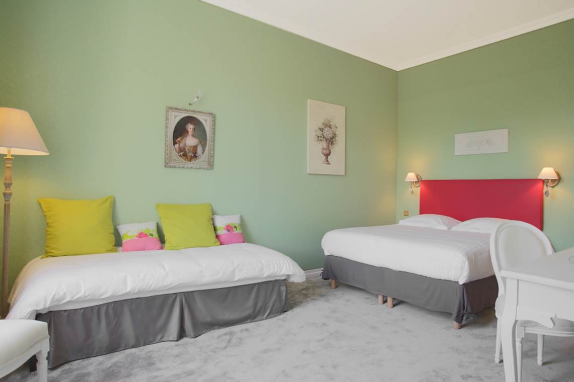 Chambre Verte Château double ou quadruple