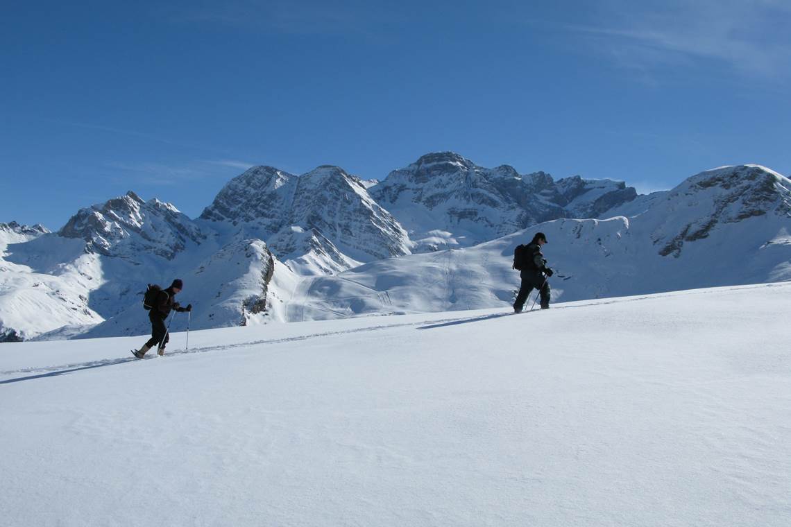 Randonnée à raquettes au Lary de Gavarnie