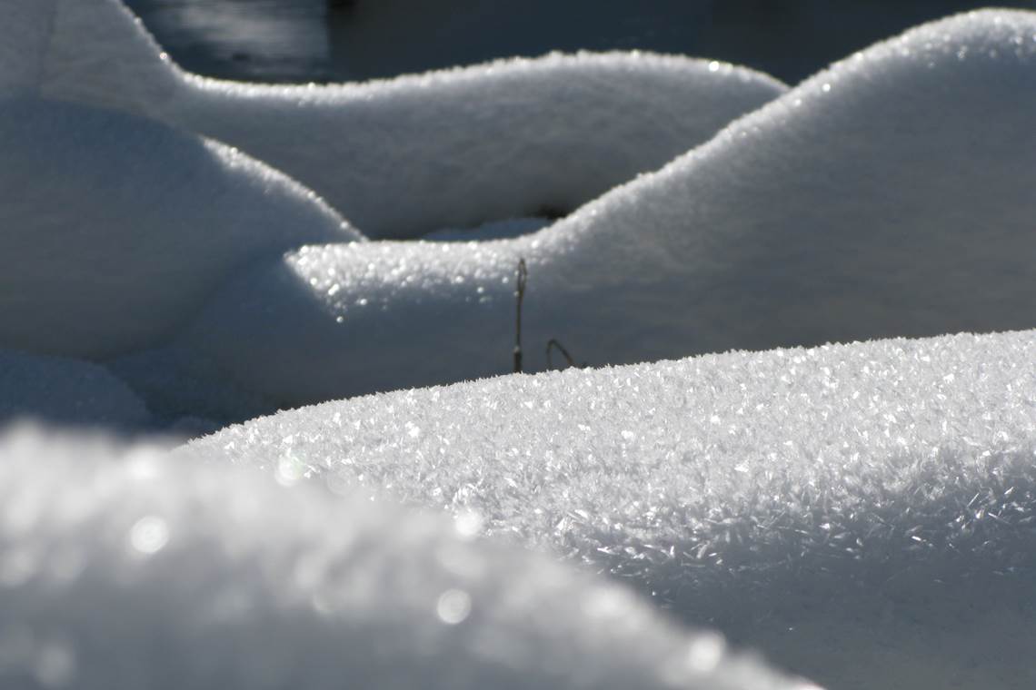 Ondulations neigeuses