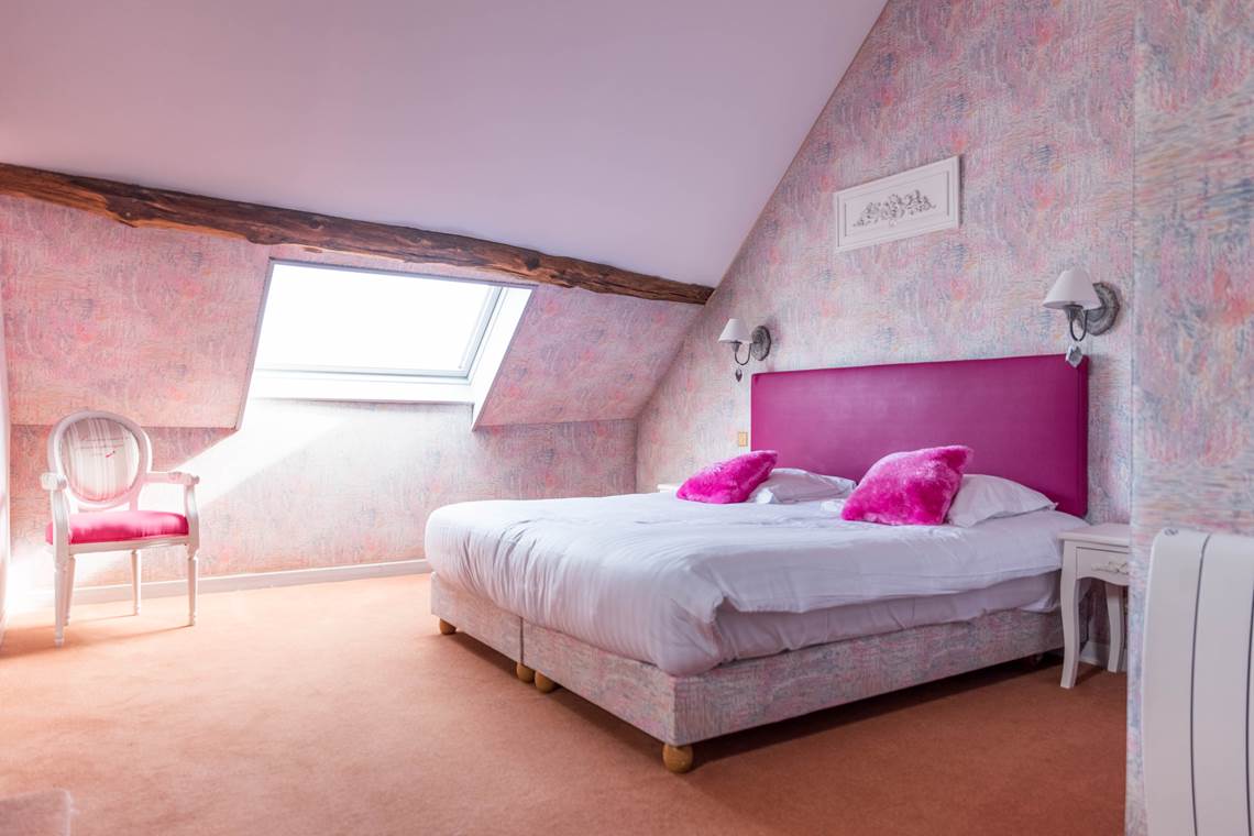 Château chambre 16 avec mezzanine au troisième niveau