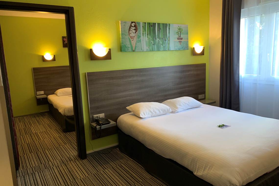 Chambres communicantes 5 personnes