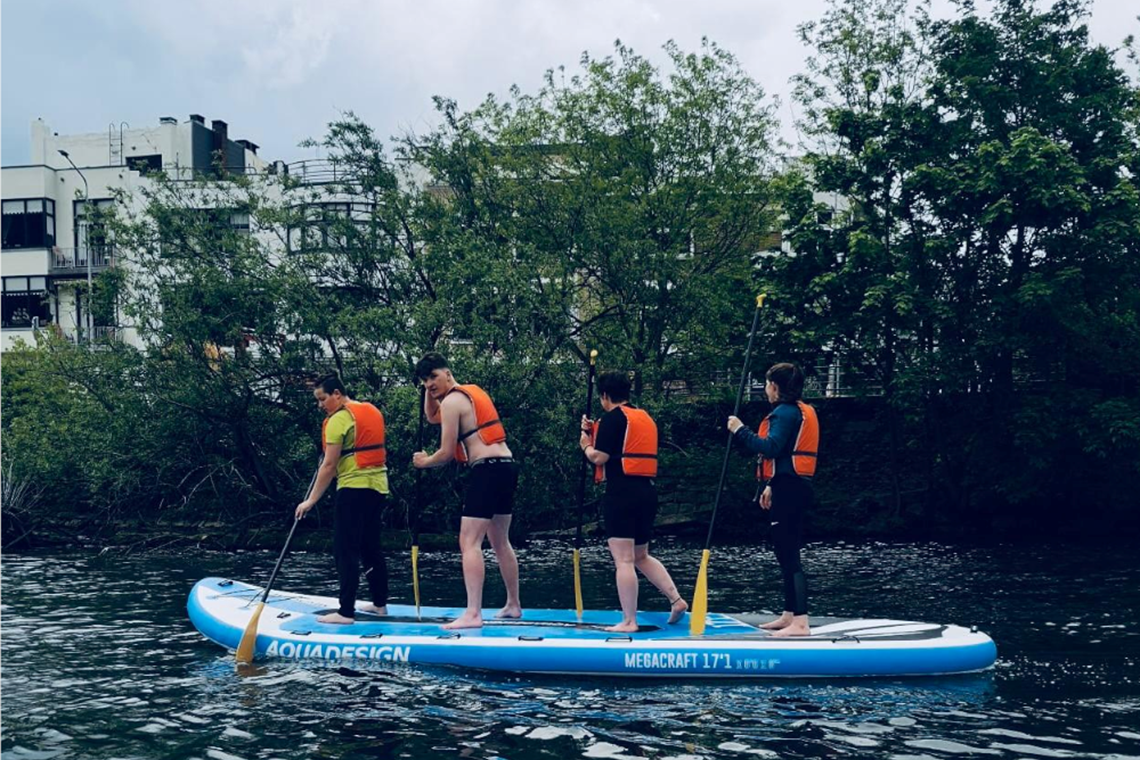 Paddle géant-Les Capitainereis de Namur