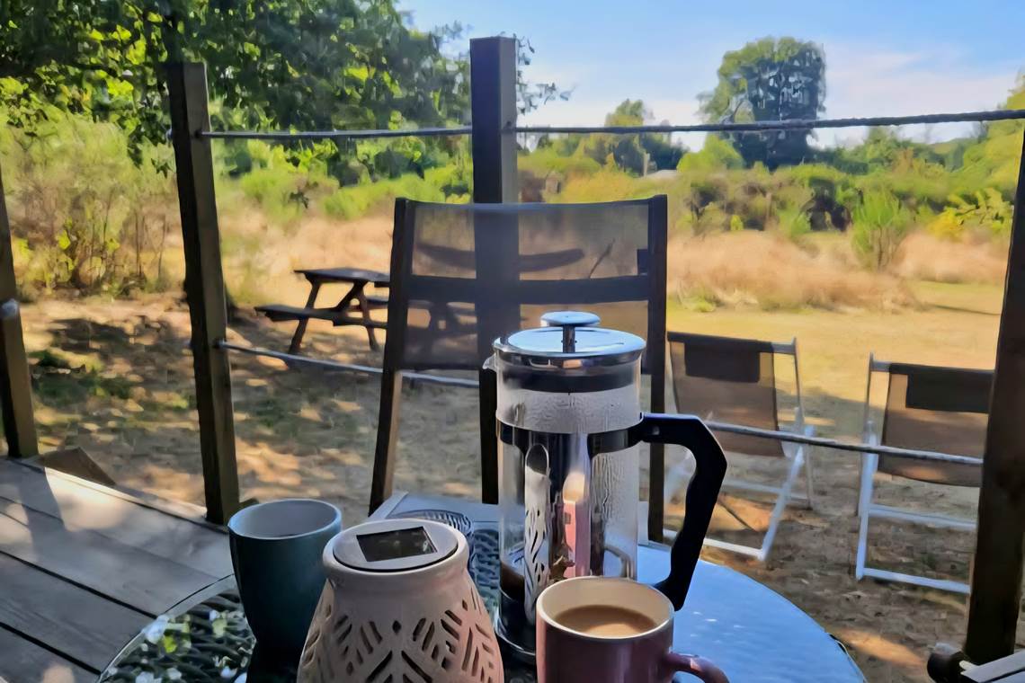 Le Ranch Camping - Safari 2, Terrace