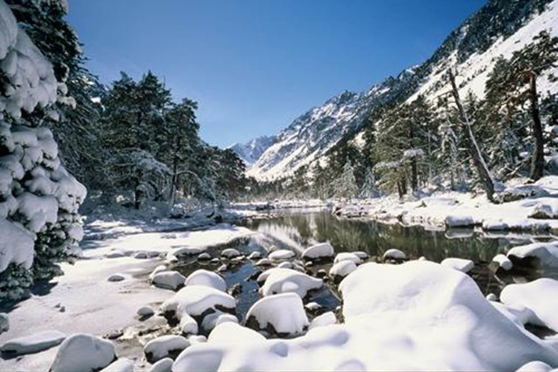 Plateau du Clot sous la neige